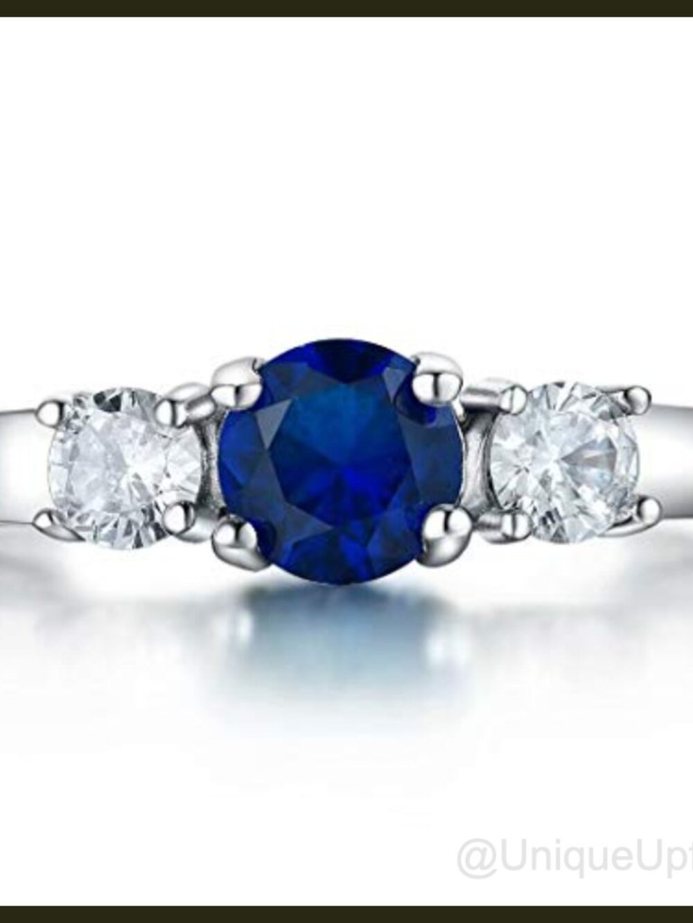 Girls Stainless Steel Birthstone Ring Size 1-10 CZ Dainty Jewelry Gift